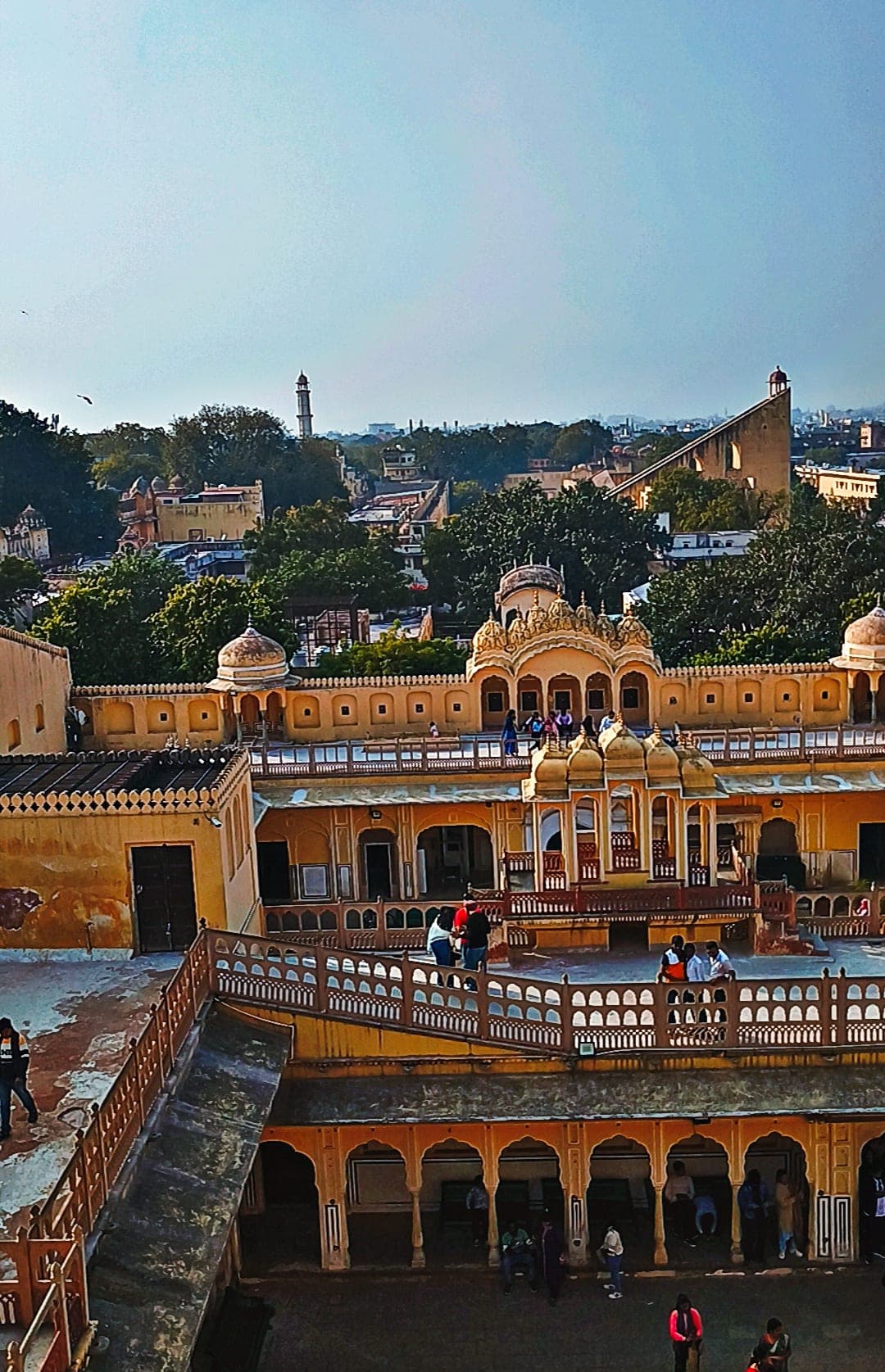 View from the palace of Jaipur